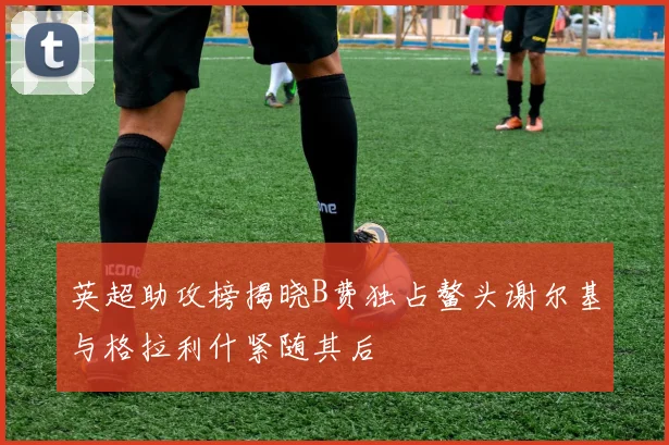 英超助攻榜揭晓B费独占鳌头谢尔基与格拉利什紧随其后